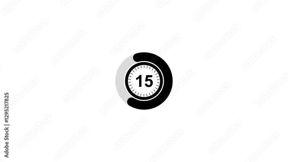 A circle on medal site number Countdown timer from 30 to 0 seconds real time. Modern flat design of countdown animation isolated on transparent background with alpha channel 4K resolution A circle on medal site number Countdown timer from 30 to 0 seconds real time. Modern flat design of countdown animation isolated on transparent background with alpha channel 4K resolution