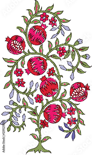 Seamless Floral Pattern in vector.Wild flowers, leaves, branches, candies repeat pattern design set.Handmade. Motif,Wallpaper, fabric or design of gift paper. Vector illustration.Print for bed linens.