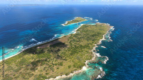 Petite-Terre Islands, Guadeloupe, Lesser Antilles, Caribbean.