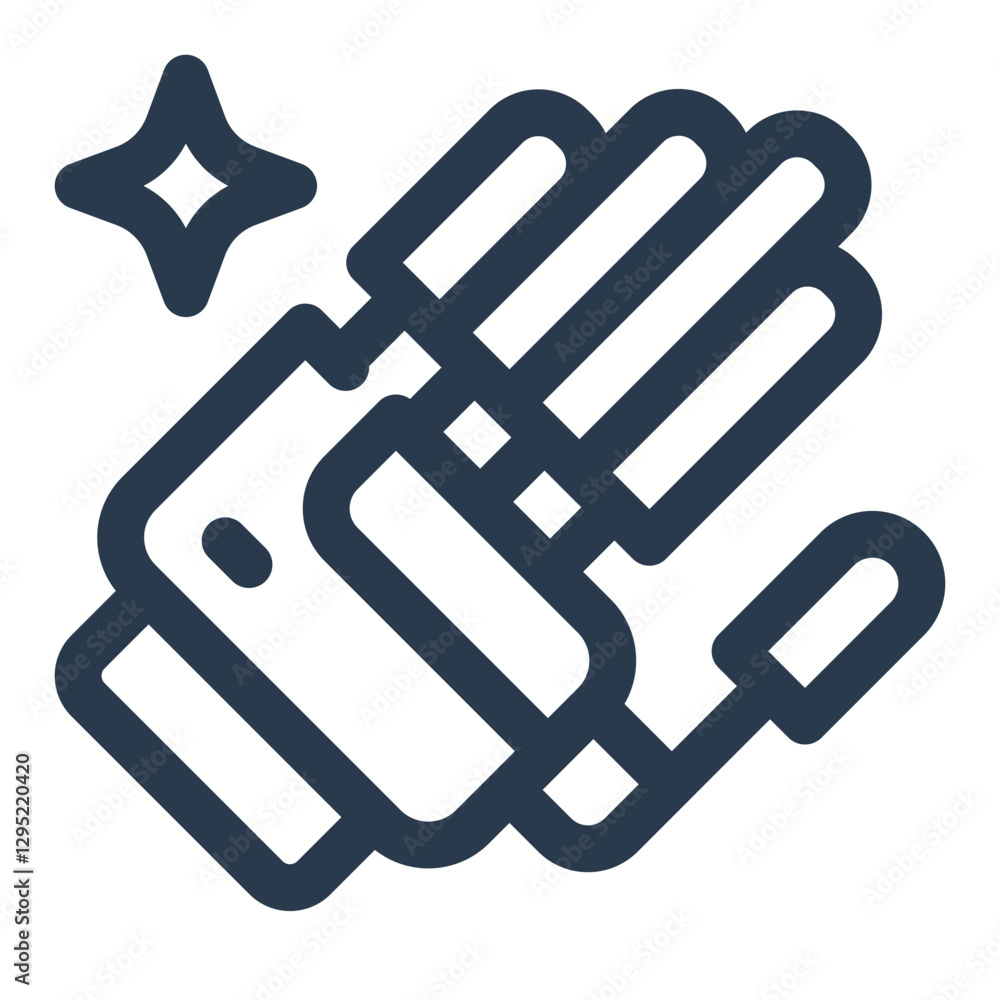 Advanced Robot Hand with Mechanical Precision Advanced Robot Hand with Mechanical Precision