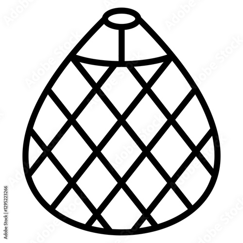 Fishing Net Icon Element For Design