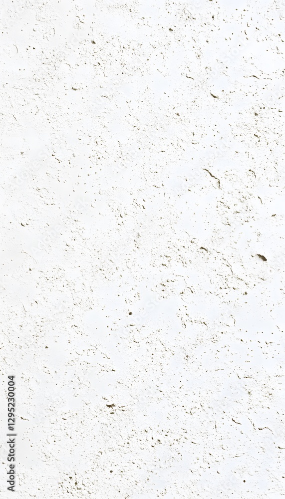 White textured surface with small imperfections and uneven coloration White textured surface with small imperfections and uneven coloration