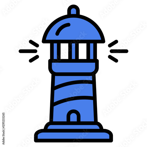 Lighthouse Icon Element For Design