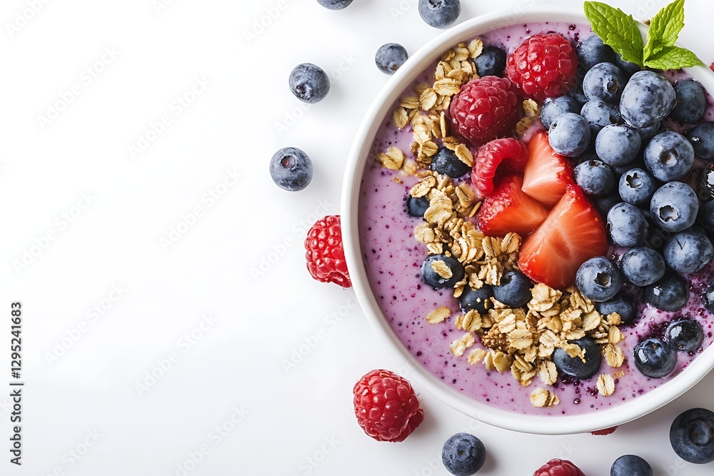 Berry Blast Smoothie Bowl - A Vibrant Breakfast Berry Blast Smoothie Bowl - A Vibrant Breakfast