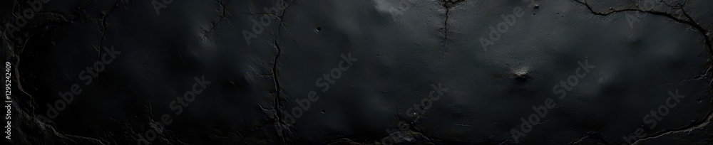 Dark, distressed leather texture; black grunge background, pattern, element, monochrome Dark, distressed leather texture; black grunge background, pattern, element, monochrome
