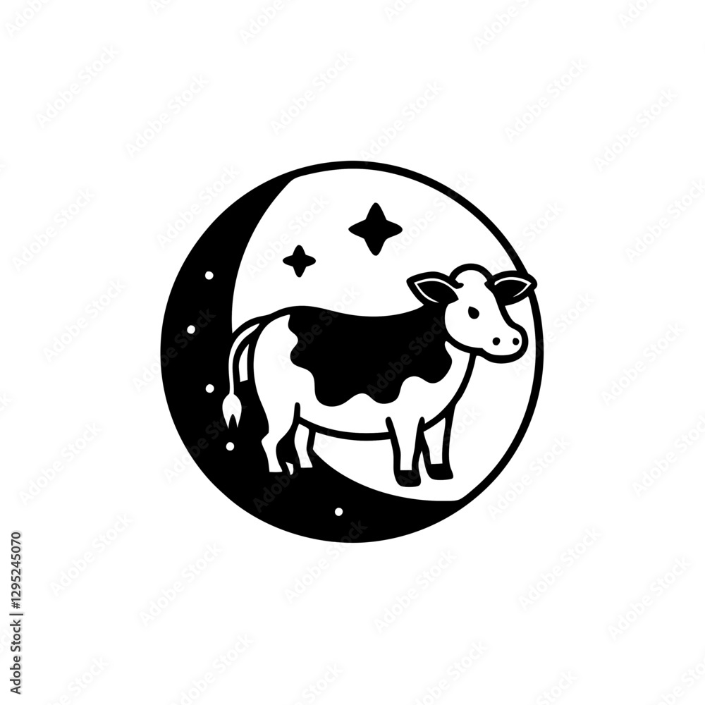 black and white cow black and white cow