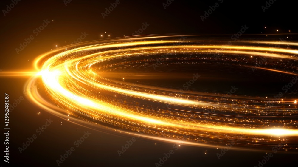 Obraz premium Abstract Bright Lighting for Eye-Catching Advertising