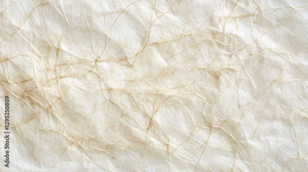 Abstract Beige Handmade Paper Texture with Visible Fibers Abstract Beige Handmade Paper Texture with Visible Fibers