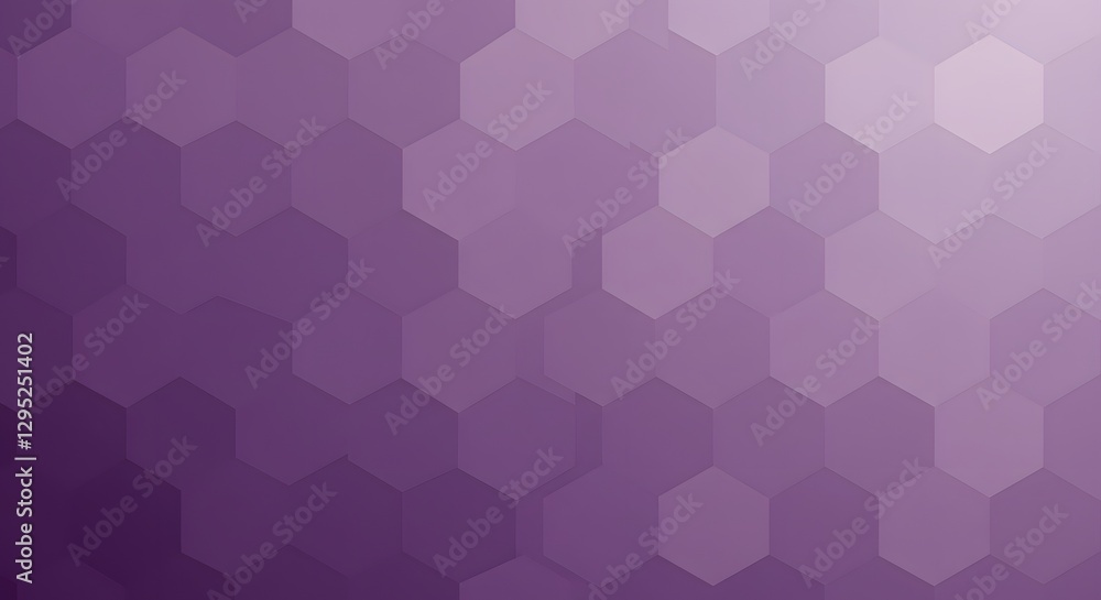 Hexagon Pattern with Purple Gradient Background for Modern Designs Hexagon Pattern with Purple Gradient Background for Modern Designs