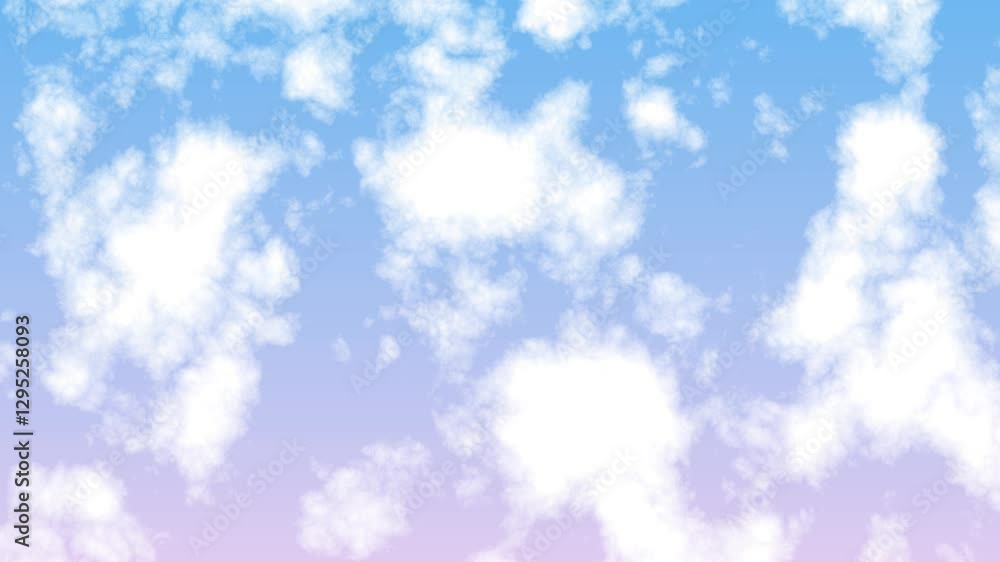 Dreamy Pastel Sky with Moving Clouds – Soft Clouds Floating in a Tranquil Atmosphere | 4K Video Dreamy Pastel Sky with Moving Clouds – Soft Clouds Floating in a Tranquil Atmosphere | 4K Video