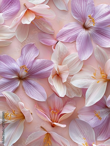 Beautiful arrangement of pink and white flowers creating a colorful display of nature's bounty in bloom