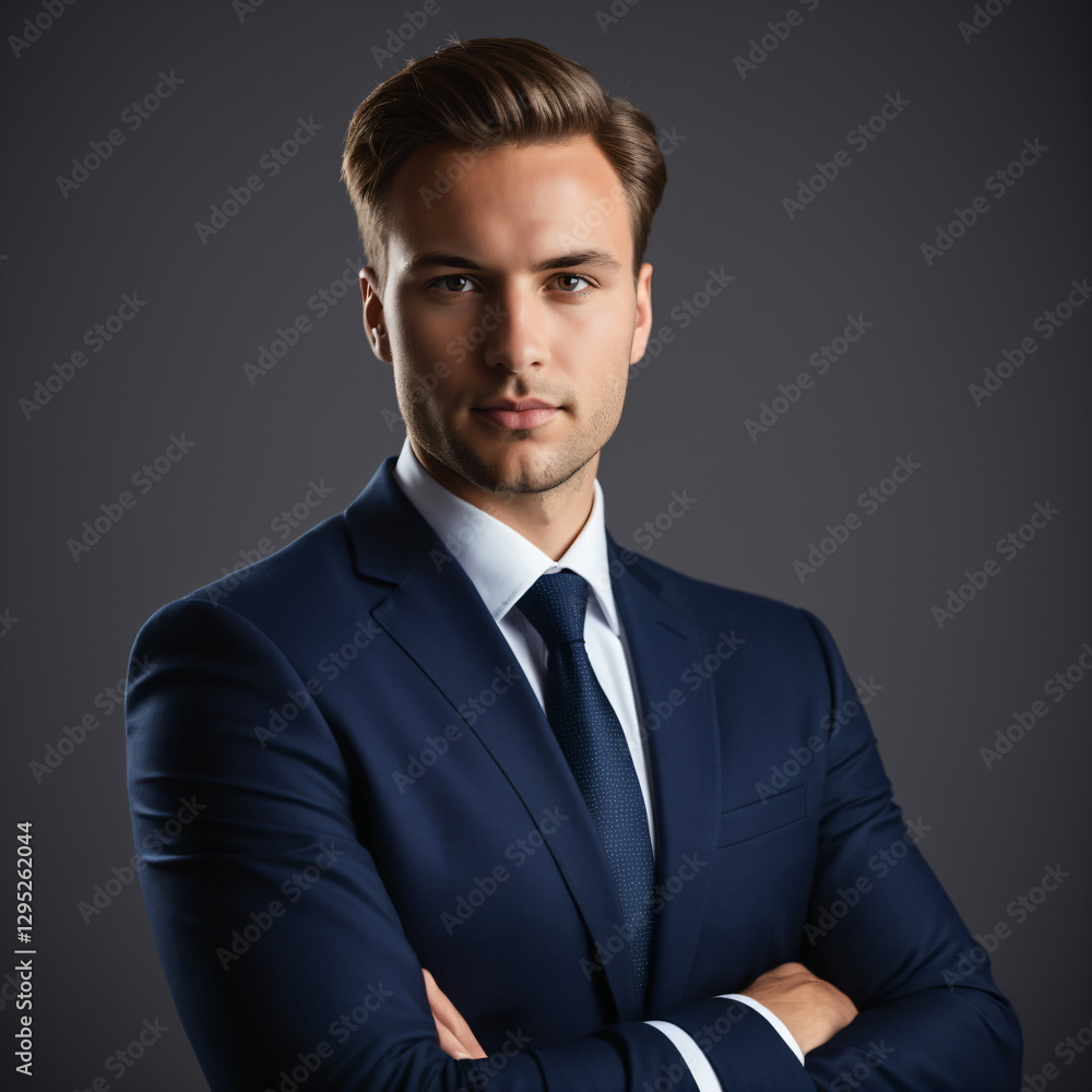 Successful entrepreneur portrait, confident business leader in a modern corporate office, professional CEO image, realistic lighting, high-resolution focus, sharp details, leadership presence, formal Successful entrepreneur portrait, confident business leader in a modern corporate office, professional CEO image, realistic lighting, high-resolution focus, sharp details, leadership presence, formal