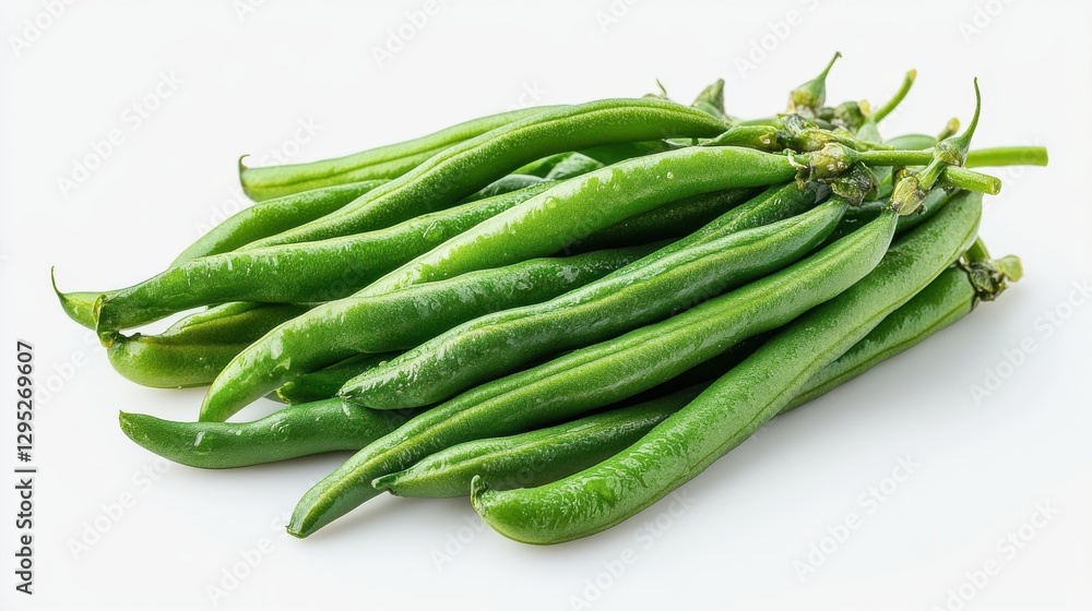 green beans isolated on transparent background green beans isolated on transparent background
