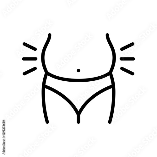 flatulence icon vector design in trendy style
