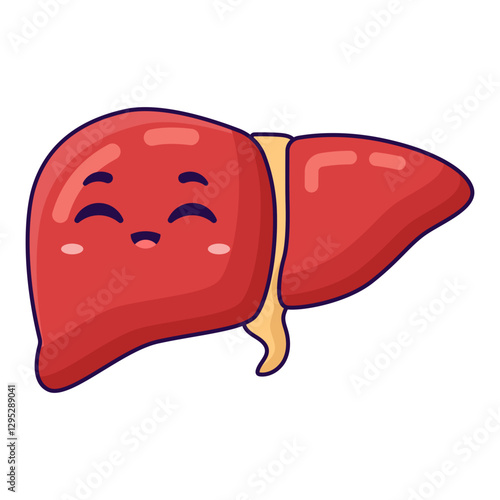 cute liver organ