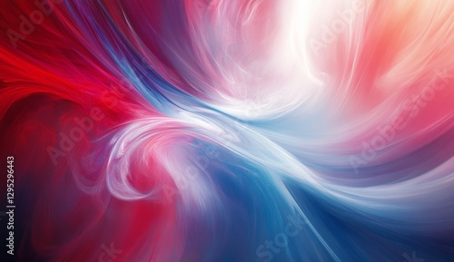 Abstract swirling colors, vibrant dynamic background, digital art photo