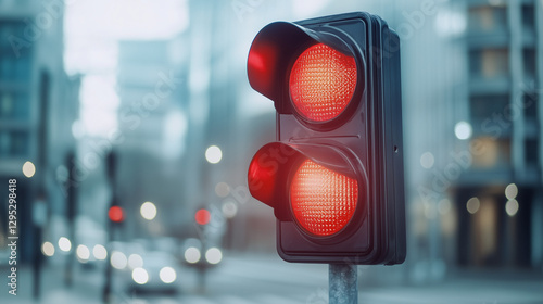 Urban Pause: A traffic sign...