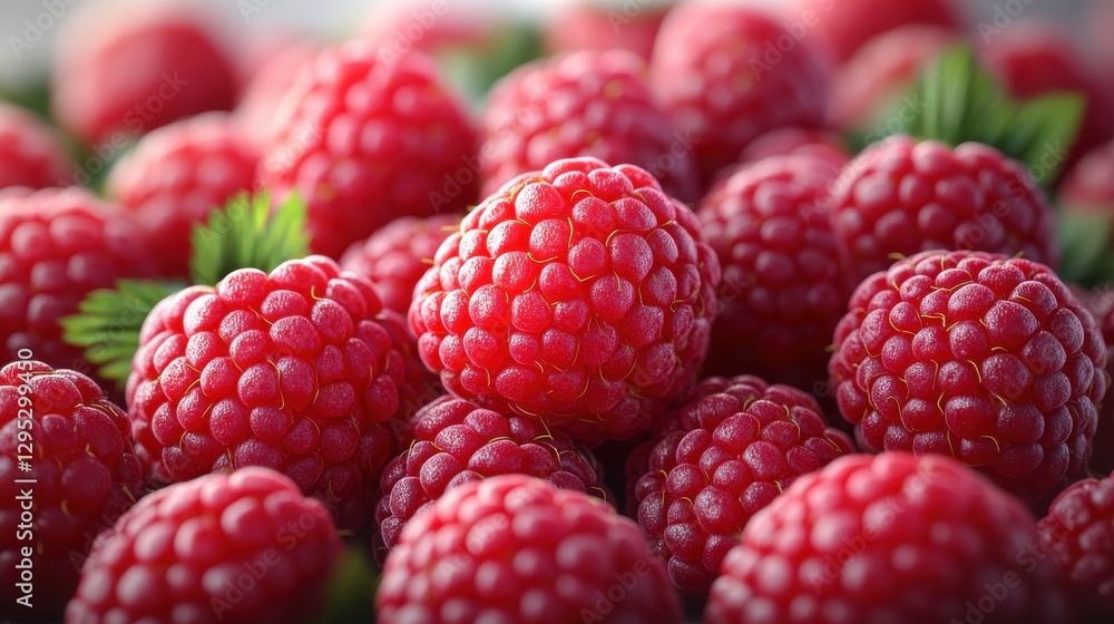 raspberry realistic 3d isolated catoon style raspberry realistic 3d isolated catoon style