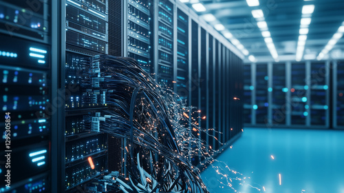 Server Room: Data Center ca...