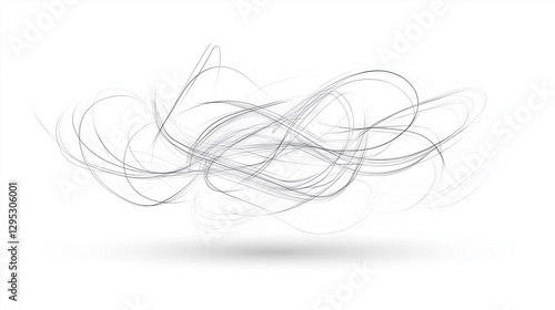 Whimsical Lines: A delicate...
