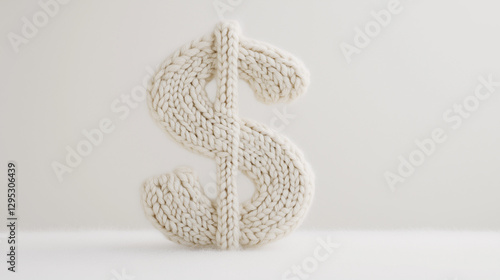Monetary Symbol: A soft, in...