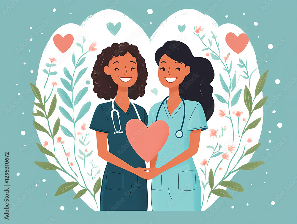 Medical Staff Holding Hands(World Health Day) Medical Staff Holding Hands(World Health Day)