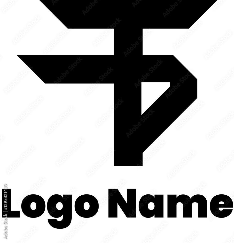 Fototapeta premium Logo name T7