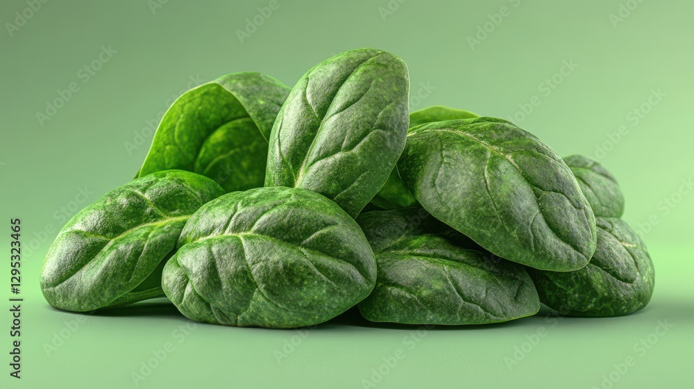 spinach leaves isolated catoon spinach leaves isolated catoon