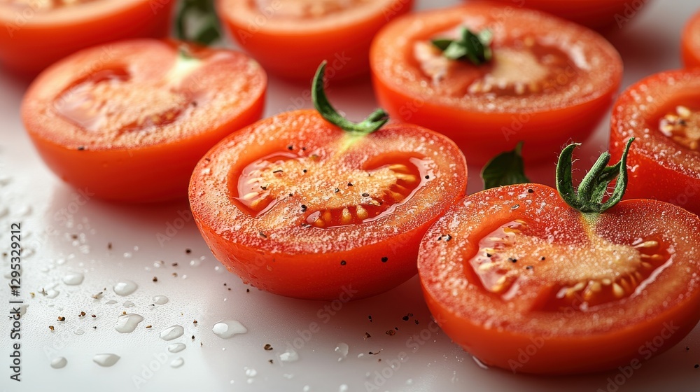 tomato slices isolated on transparent background tomato slices isolated on transparent background