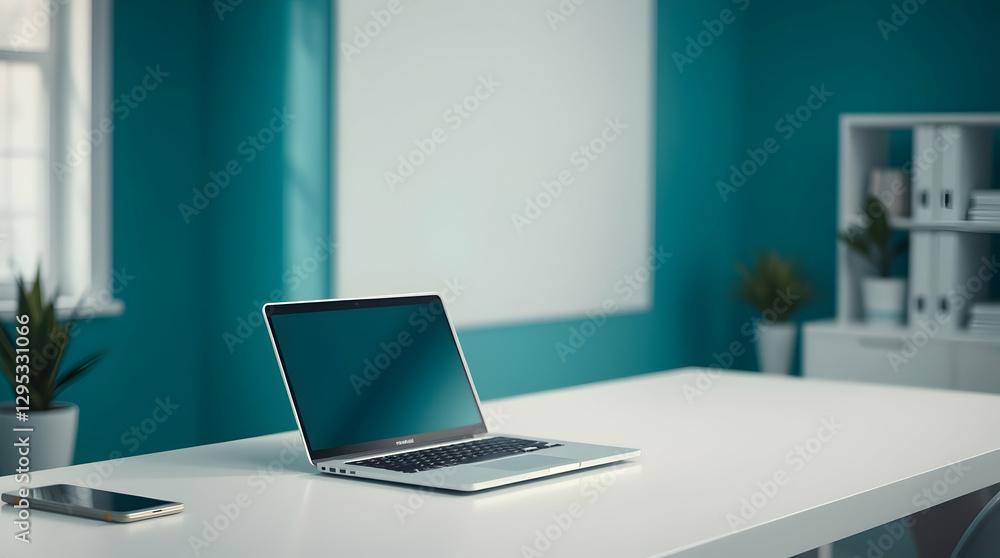 Fototapeta premium Minimalist & Clean Workspaces