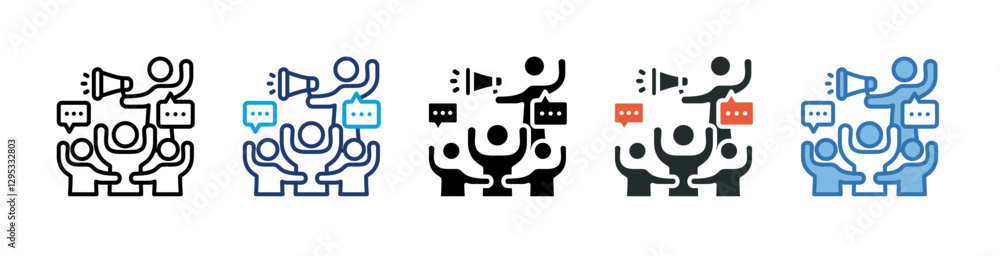 Demonstrator Icon Demonstrator Icon