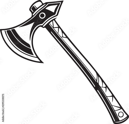 Isolated black axe symbol icon Vector, black axe symbol Silhouette,black axe symbol icon set, black axe symbol for logo,color black axe symbol Vector illustration, Vector Graphic, EPS 10 , clip art