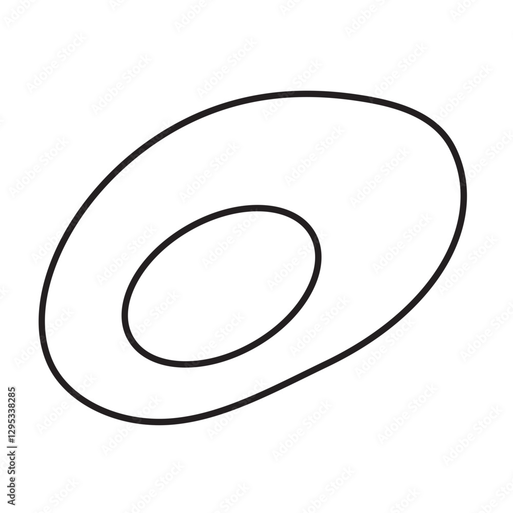 Chondroblast line icon Chondroblast line icon
