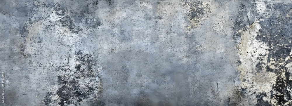 Obraz premium Detailed Grey Concrete Wall Texture, A Versatile Background for Modern Designs, Presenting a Rustic and Urban Feel with Subtle Color Variations and Weathered Surface Elements