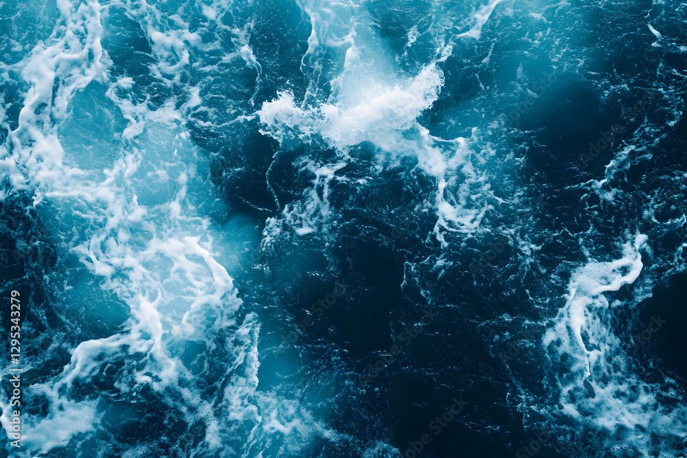 Dynamic Aerial View of Ocean Waves, A Captivating Display of Nature's Power and Beauty, Evoking a Sense of Adventure and Serenity in the Vast Expanse of the Sea Dynamic Aerial View of Ocean Waves, A Captivating Display of Nature's Power and Beauty, Evoking a Sense of Adventure and Serenity in the Vast Expanse of the Sea