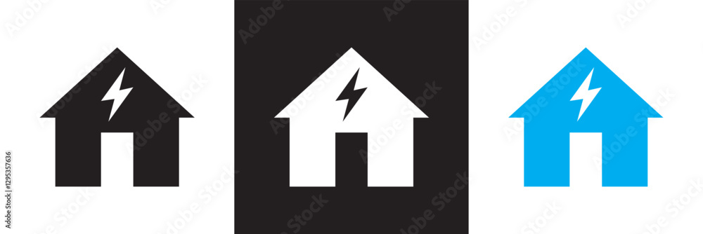 Energy efficiency and saving icon. Sustainable development. Isolated on white and black background. Vector illustration. EPS 10 Energy efficiency and saving icon. Sustainable development. Isolated on white and black background. Vector illustration. EPS 10