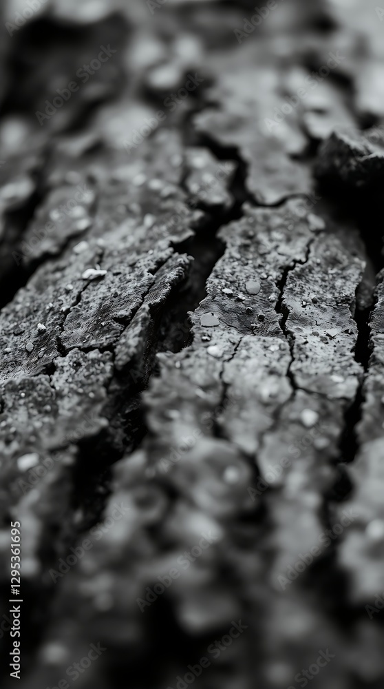 An Abstract Photograph Depicting Macro Details Of Natural Textures, Featuring A High Contrast Black And White Palette, Emphasizing Intricate Patterns Found In Nature, Such As Bark, S. An Abstract Photograph Depicting Macro Details Of Natural Textures, Featuring A High Contrast Black And White Palette, Emphasizing Intricate Patterns Found In Nature, Such As Bark, S.