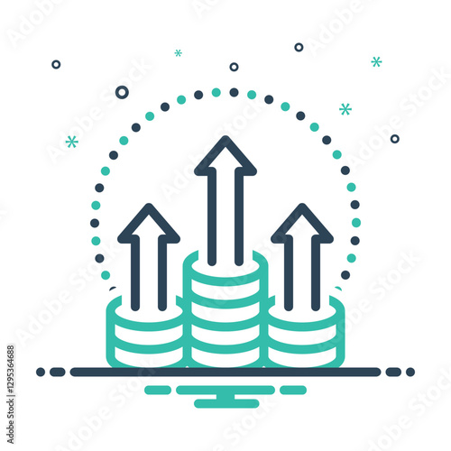 Mix icon for revenue