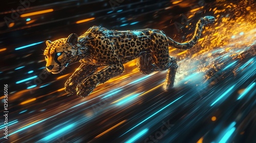 Cheetah Speed: A Digital Masterpiece