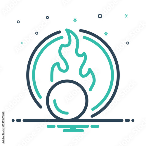 Mix icon for oxidizing