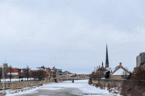 Galt Ontario Canada in winter
