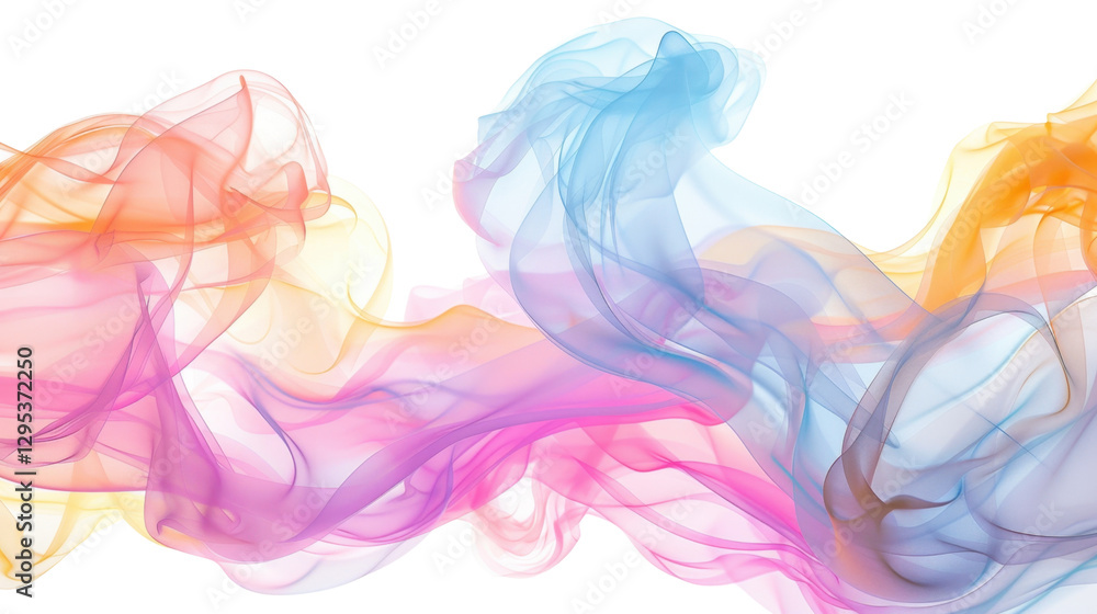 Colorful transparent smoke creating abstract shapes on checkered background Colorful transparent smoke creating abstract shapes on checkered background