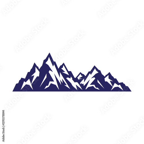 Mountain logo vector template symbol design