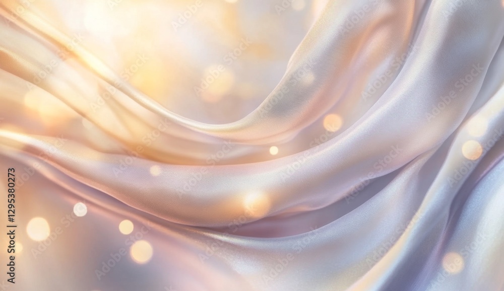 Luxury fabric draped, golden bokeh background, elegant texture, for design inspiration Luxury fabric draped, golden bokeh background, elegant texture, for design inspiration