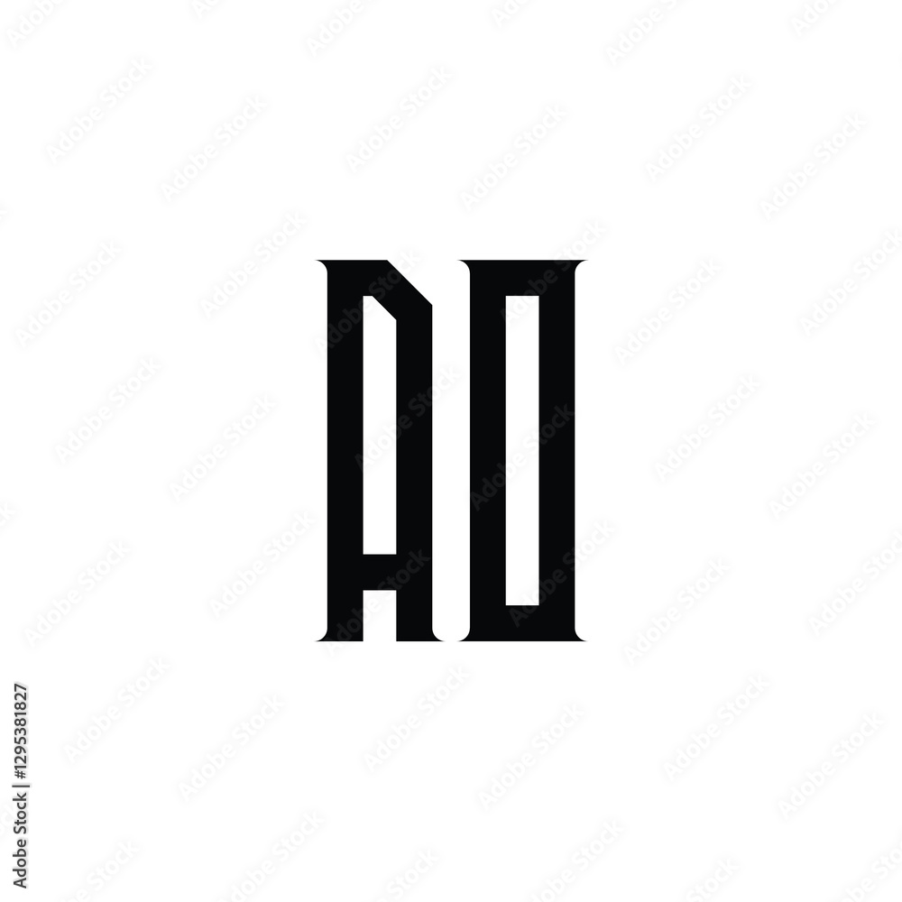 AO monogram logo design letter text name symbol monochrome logotype alphabet character simple logo AO monogram logo design letter text name symbol monochrome logotype alphabet character simple logo
