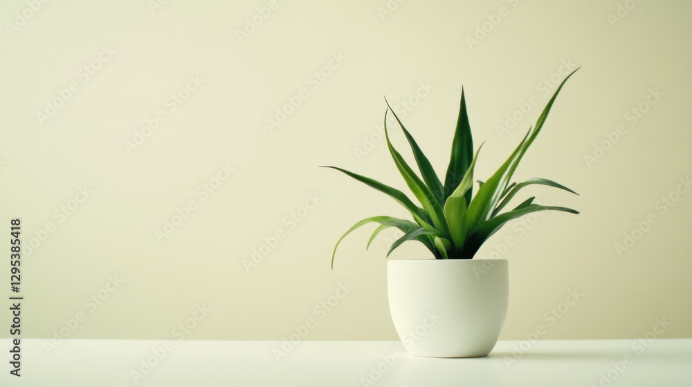 Executive departures with an office plant left behind on the desk. Featuring leadership change and career shift Executive departures with an office plant left behind on the desk. Featuring leadership change and career shift