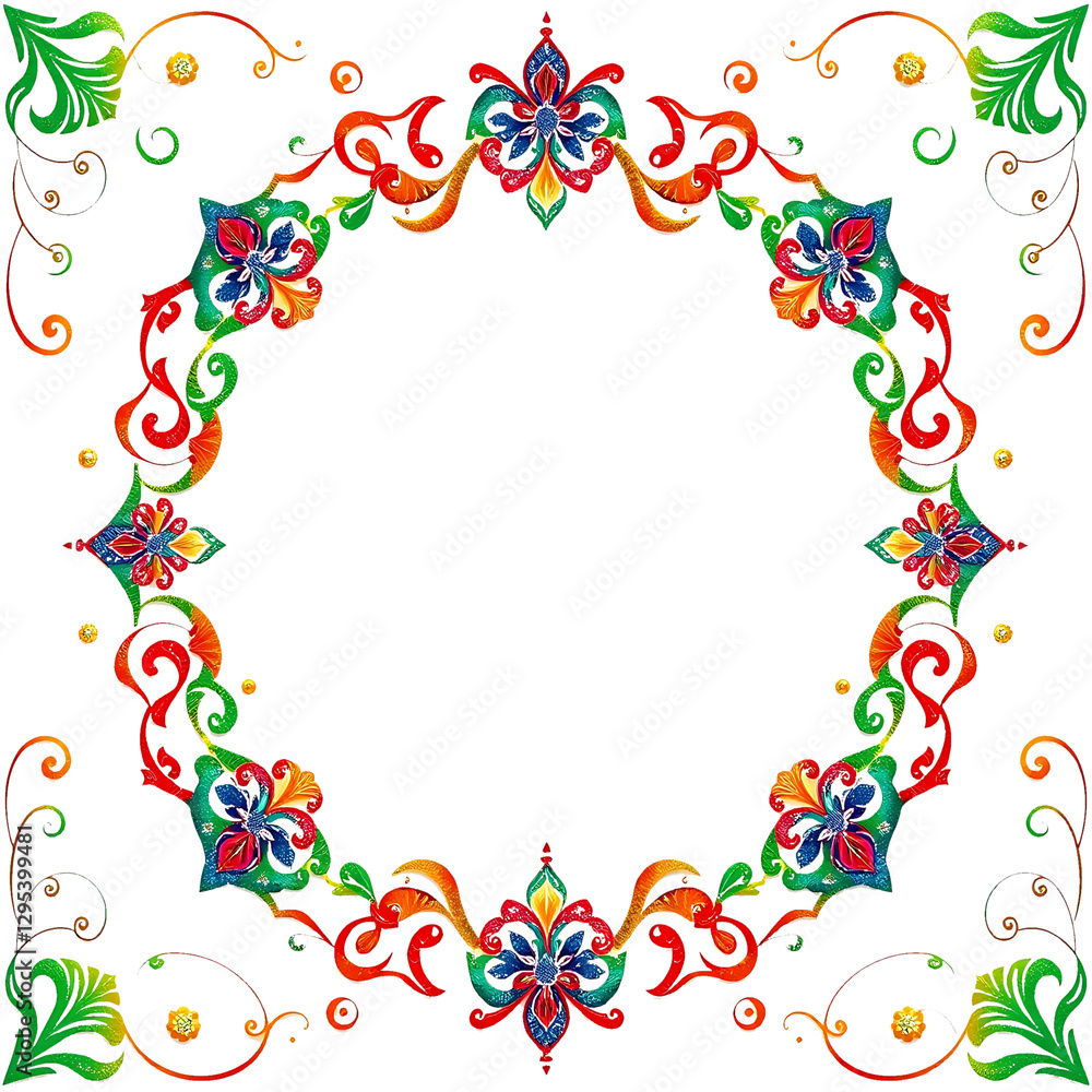 frame with flowers frame with flowers