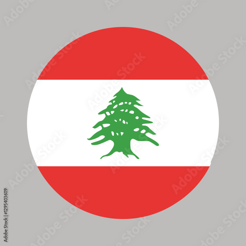 Free Download National flag of Lebanon. Flag of the Republic of Lebanon. Vector illustration - GFXLoad