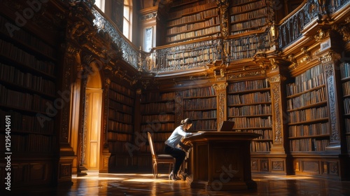 Woman Studies in Grand Library