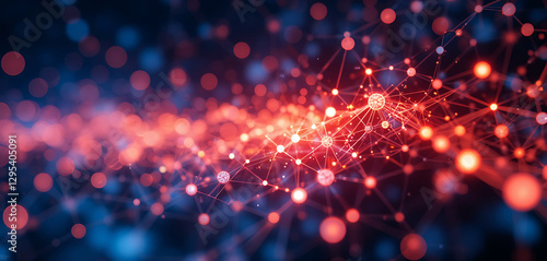 abstract background with bokeh